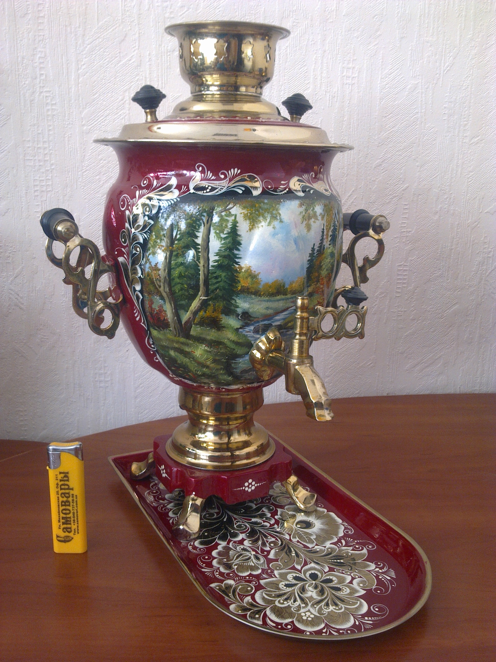 Самовар «Живопись 2» 3 л